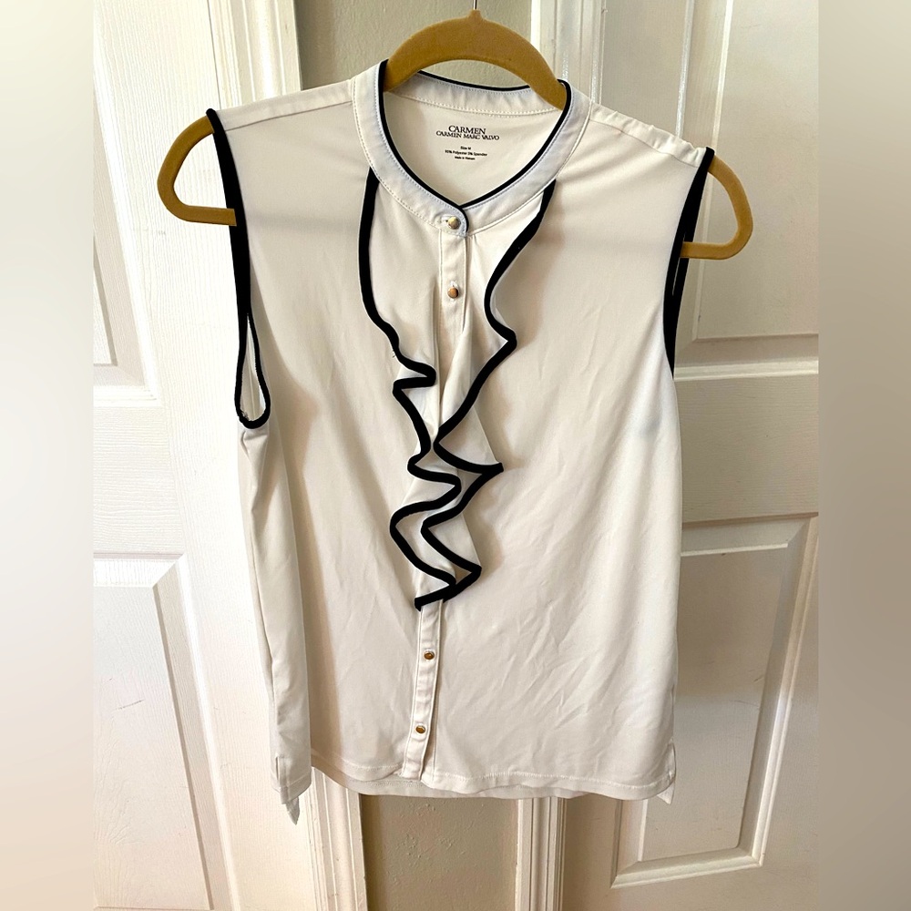 Carmen/Carmen Marc Valvo/Top/Women’s Size Medium/Excellent Condition